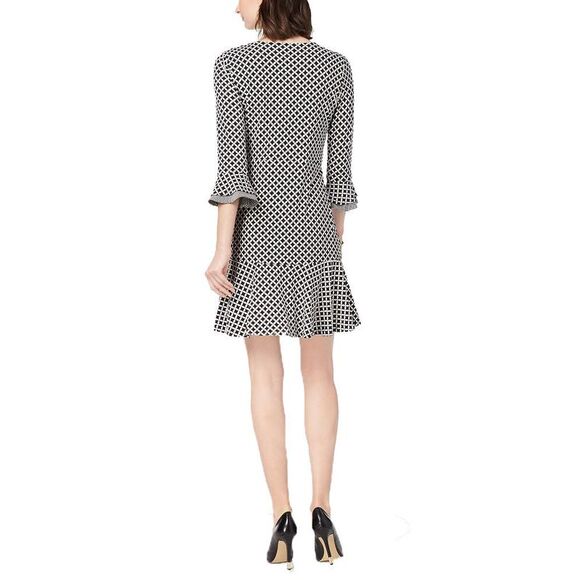 Charter Club Petite Flounced A Line Dress - Picture 4 of 5